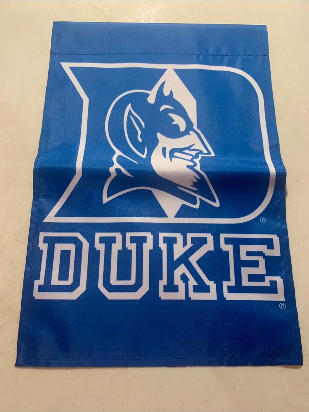 Duke blue devils garden flag
